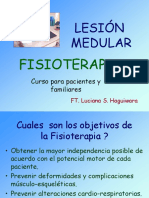 Fisioterapia para la lesión medular: objetivos e independencia