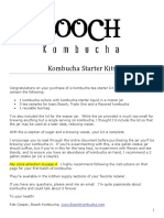 Kombucha Starter Kit Instructions