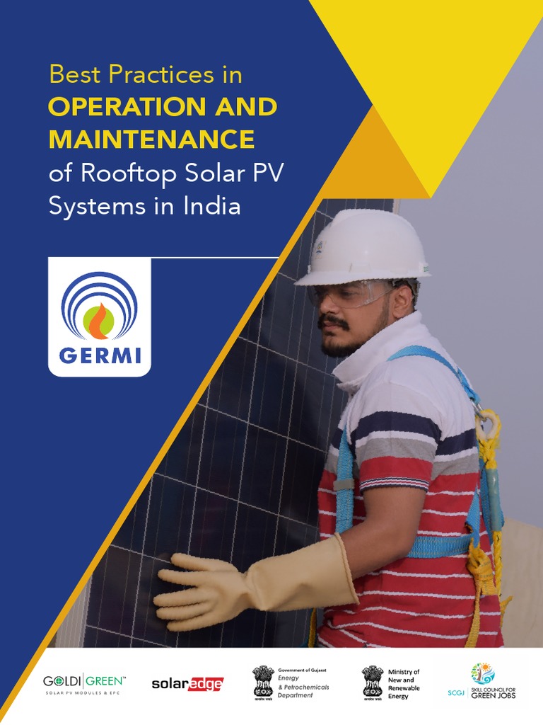 GERMI O&M Handbook For RTPV Systems | PDF | Photovoltaic System | Power ...