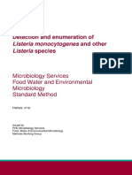 Listeria Monocytogenes and Other Listeria Species PDF