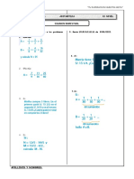 Examen Aritmetica II Nivel PDF
