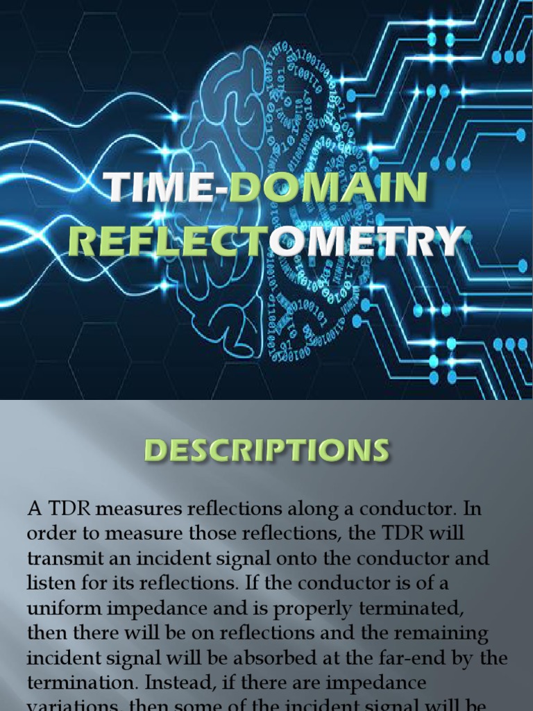 TDR and Transmission Line Basics | PDF | Transmission Line | Radio ...