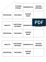 A12 Matching Planning Activity DOS POR SECCION PDF