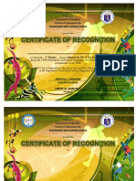 Certificate INTRAMS