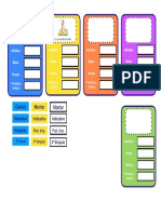 Tarjetas Verbos PDF