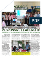 Seminar On Responsive GAD Planning and Budgetting