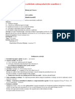 Proiect de Activitate Extracolara de Co