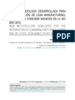 INTEGRACIÓN LEAN MANUFACTURING