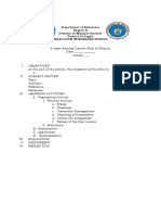 Semi-Detailed Lesson Plan 2019