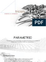 Parametricism PPT