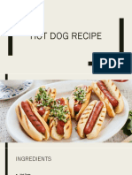 Hot Dog Recipe