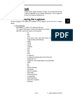 JAN901b - Logbook Settings