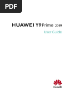 HUAWEI Y9 Prime 2019 User Guide - (STK-L21, STK-L22, STK-LX3, EMUI9.1 - 01, EN, Normal)