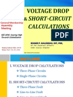 VOLTAGE DROP AND FAULT CURRENT CALCULATIONS - IIEE Presentation