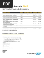 HANA Administration and Operations PT