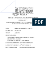 GC Optimization Methyl Esters