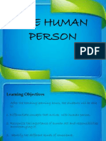 The Human Person