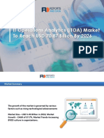 IT Operations Analytics (ITOA) Market Comprehensive Analysis, and Forecast, 2019-2026