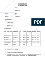 Case Study Typhoid