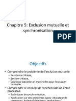 5- Exclusion mutuelle et synchronisation 1
