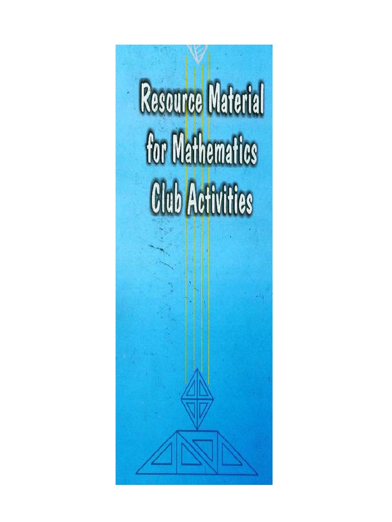 Maths Club Activities PDF | PDF