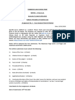 Tax Case Analysis Assignment for Symbiosis Law School