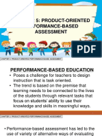 Chapter5 Product-Oriented Performance-Based Assessment