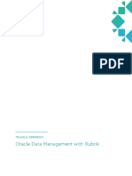 Oracle Data Management With Rubrik Technical White Paper