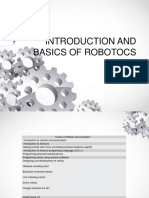 Basics of Robotics and Automation