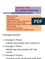 Capital Structure and Leverage Analysis