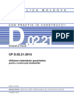 CP - D.02.21-2015 Utilizarea Materialelor Geosintetice Pentru Construcţia Drumurilor