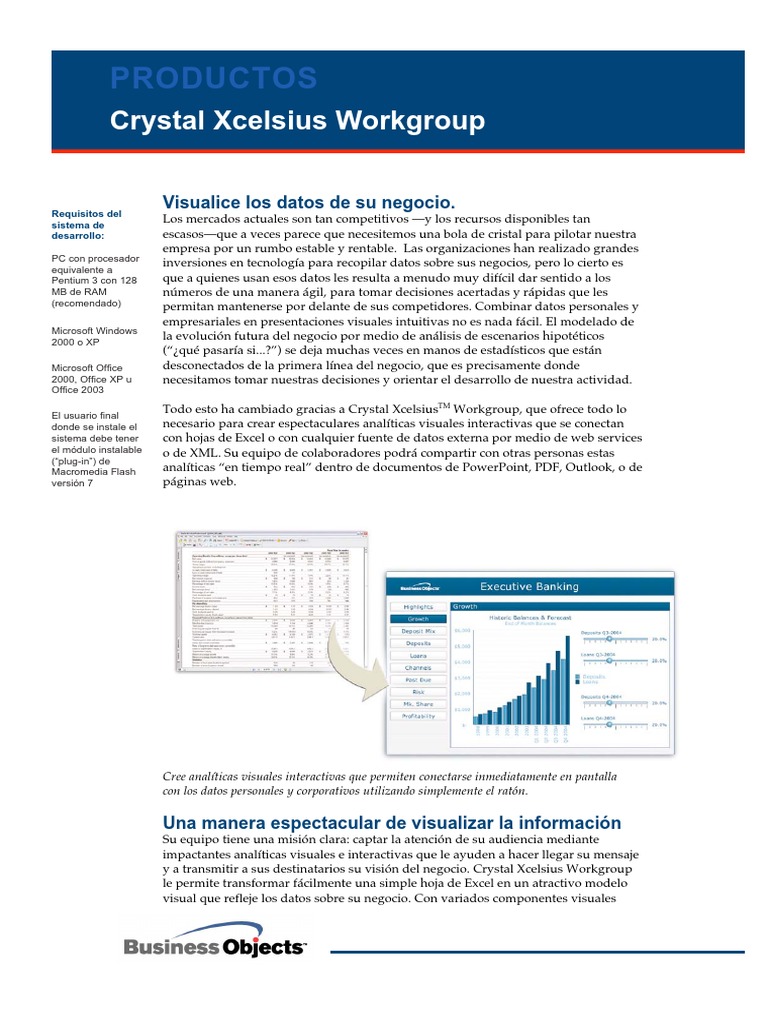 Crystal Xcelsius PDF Microsoft Office Microsoft PowerPoint