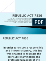 Republic Act 7836