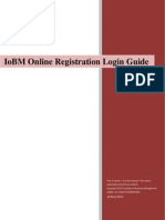 IoBM Online Registration Login Guide