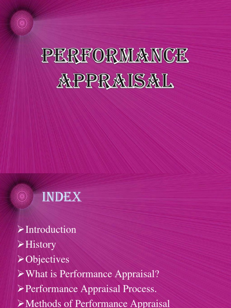 Performance Appraisal of Reliance PDF Performance Appraisal