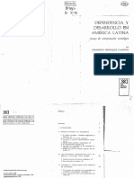 Cardoso, F & Faletto, E - Introducción & Análisis Integrado Del Desarrollo PDF