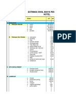 Estimasi Awal Biaya Pem Hotel PDF