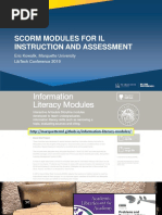 2019 LibTech - SCORM Modules for IL Instruction and Assessment.pptx