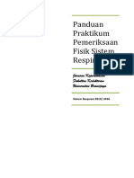 Panduan Praktikum Pemeriksaan Fisik Sistem Respirasi