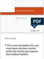 File System/ Sistem File