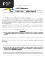Ficha_LÍNGUA PORTUGUESA_9º ANO_ REVISÃO