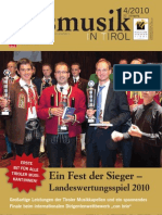 Blasmusik in Tirol - Ausgabe 4 2010