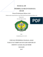 DESAIN PEMBELAJARAN BAHASA ARAB