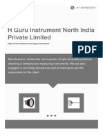 H Guru Instrument North India Private Limited