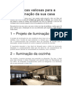 10 Dicas Valiosas para A Iluminação Da Sua Casa