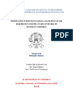 Comparative Analysis On Mutual Fund Scheme First Page001