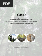 GHID Standardului National FSC Pentru Management Forestier I 2019 PDF