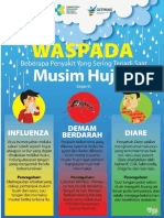 Influenza, Demam berdarah dan Diare