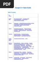 Google C++ Style Guide