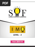 IMO Class 4 Sample Paper 2025-26 | PDF | Geometry | Mathematics